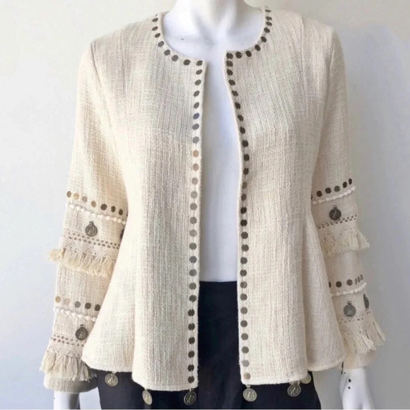 Spell & The Gypsy Collective Alphie Jacket Women’s Size Medium (6) New With Tags - Picture 2 of 13